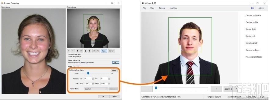 inPhoto ID PS下载,相机远程控制软件,图像处理,人脸识别软件